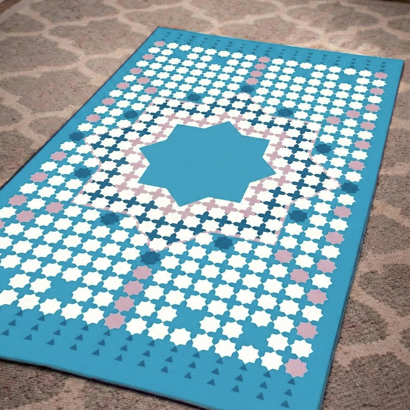 'Zellige' Prayer Mat